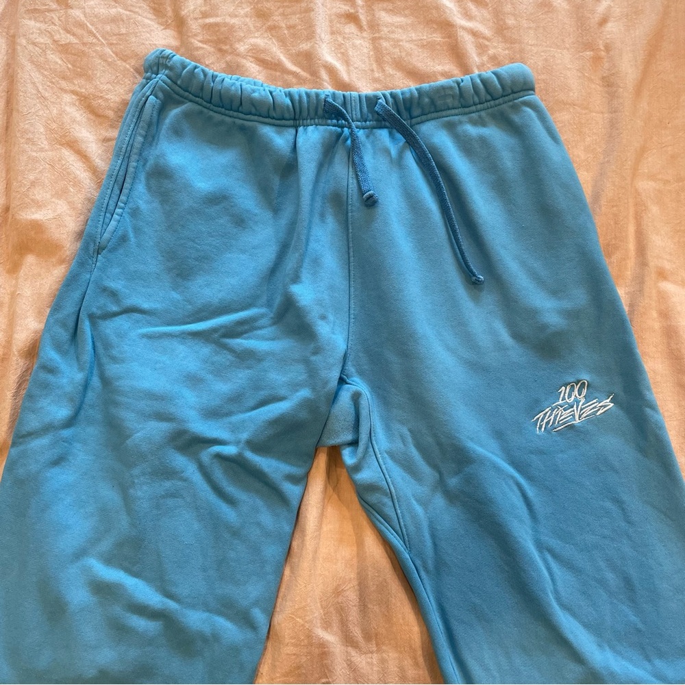 100 Thieves Enter Infinity Blue Sweatpants